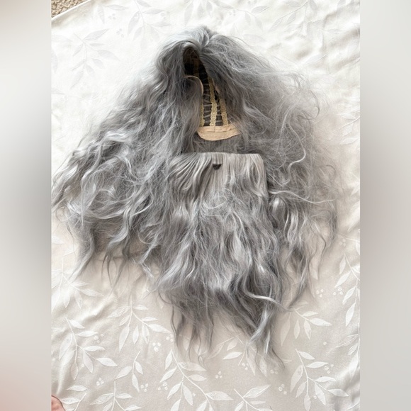 Dumbledore Wizard Costume and Wig and Beard - Picture 9 of 11